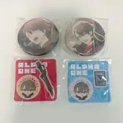 加賀美ハヤト　カプセルトイ　缶バッジ　シール