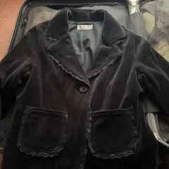 a.v.v 黒 テーラードジャケット　イトキン