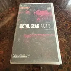 METAL GEAR ACID メタルギアアシッド
