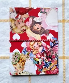 おすそ分け 見開きファイル ハンドメイド No.73