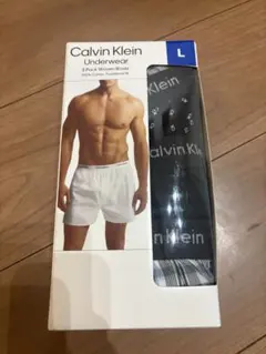 カルバンクライン　メンズ　トランクス　3枚セット　Lサイズ