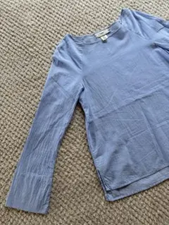 H&M エイチアンドエム　ストライプ　長袖シャツ