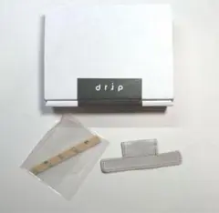 【新品・未開封】drip製 Apple Pencil レザーホルダー グレイ