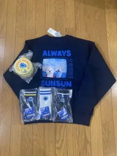 パペットスンスン GUコラボ⭐︎プルオーバー・靴下・ポーチセット