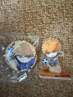 ブルーロック　國神錬介　アクリルスタンド　缶バッジ