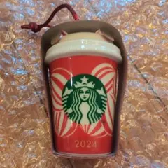 Starbucks 2024年オーナメント カップ型