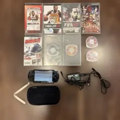 動作確認済 PSP-1000 本体＋ソフト9本セット