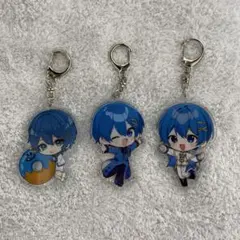 【よる プロフ必読様専用】 ちぐさくんアクリルキーホルダー3種