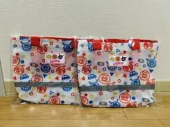 新品未使用 JA共済 アンパンマンメッシュポーチ 2個セット