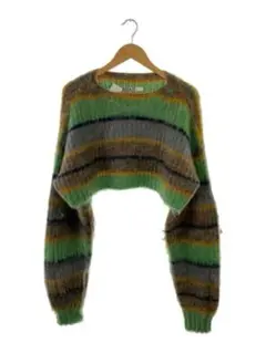 perverze ボーダーニット green