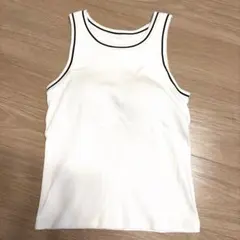 美品UNIQLO　ユニクロ アメリカンスリーブ ブラタンクトップ　M