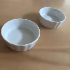 【未使用】白　豆皿のサムネイル