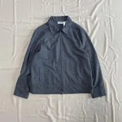 古着 Madison Studio ウール ジップアップジャケット 短丈