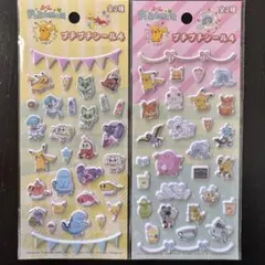ポケモン プチプチシール　２枚セット