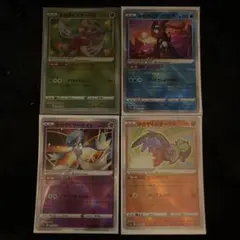 心*マ様 かがやくポケモンシリーズ 4枚セット
