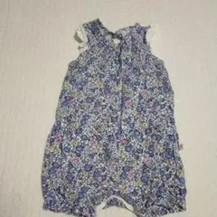 ベビーGAP  花柄ロンパース
