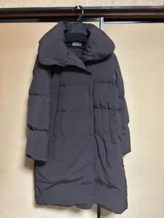 セオリーリュクス ショールカラー　ダウンコート　38 ダークブラウン