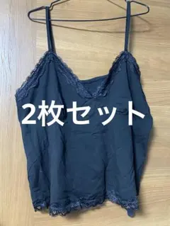 ROMWE ブラック レースキャミソール 4XL 大きいサイズ