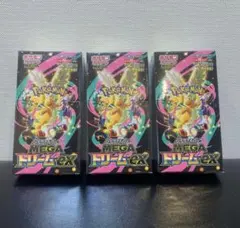 【シュリンク付き】ポケモンカードゲーム MEGAドリームex 3BOX