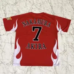 ソフトバンクホークス カチドキレッドTシャツ 中村晃 Lサイズ