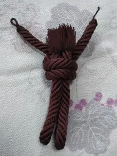 ※難あり中古品　男性用・羽織紐　丸組み