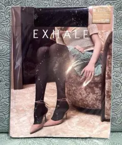 ATSUGI EXHALE ウィンターメロディ ストッキング タイツ ブラック