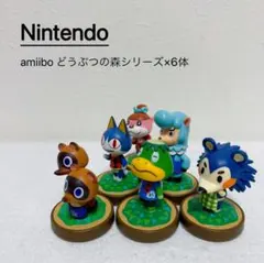 Nintendo amiibo （フィギア）どうぶつの森 6体