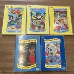 Zippy DVD5枚セットDWE 英語教材