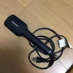SALONIA ストレートヒートブラシ SL-012BK