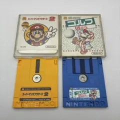ファミコン　ディスクカード　スーパーマリオブラザーズ2
