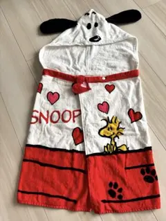 USJ スヌーピー フード付きタオル