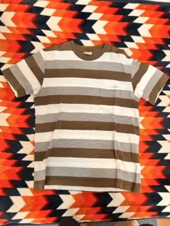 ユナイテッドアローズ グリーンレーベル リラクシングのボーダーTシャツ