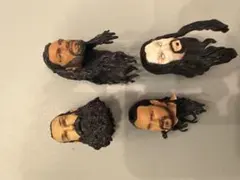 WWW フィギュアヘッド 4個セット