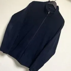 UNIQLO メンズフリースフルジップジャケット（ネイビーXL）
