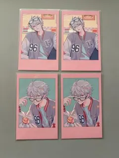 にじさんじ ChroNoiR ニューレトロスタイル チェキ風カード 葛葉 4枚