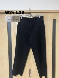 90s LEVI'S アクションスラックス ブラック W34L29