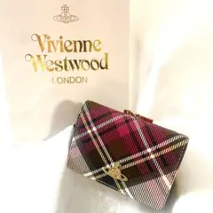 新品未使用　ショッパー付　ヴィヴィアンウエストウッド　三つ折財布　エキシビジョン