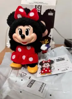 【即日発送】popmart ディズニー ミッキー＆ミニーぬいぐるみキーチェ-ン 正規品 POPMART ディズニー ミッキーミニーセット ぬいぐるみ