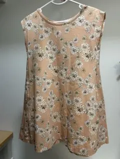 ユニクロ　PAUL & JOE 花柄ノースリーブワンピース 110cm
