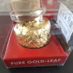 ピュアゴールドリーフ 金箔 竹ピンセットセット さくだ 瓶入り(食用