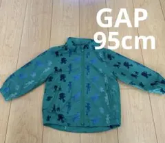 95cm GAP トイストーリー ディズニー　ウィンドブレーカー 緑 アウター