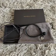 ボッテガヴェネタ ブレスレット シルバー ビーズ イントレチャート