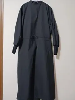 freada　巻きワンピース　黒　ラップワンピース