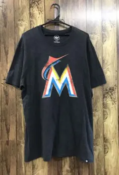 47 フォーティーセブン マイアミマーリンズ 半袖カットソー XL ブラックのサムネイル