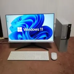 NEC スリムデスクトップPC 24インチモニター付き　すぐ使えるセット