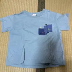 Si-Shu-Non 水色 半袖Tシャツ 120cm