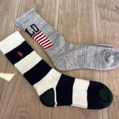 Polo Ralph Lauren ソックス2足セット定価28ドル