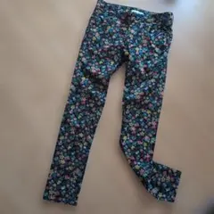 earth music&ecology LIBERTY 花柄パンツ L