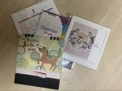 2026年 卓上カレンダー 4冊1セット