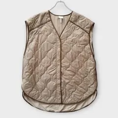 希少サイズ　H&M　（XXL）　キルティング　ベスト　ほぼ新品 エイチアンドエム